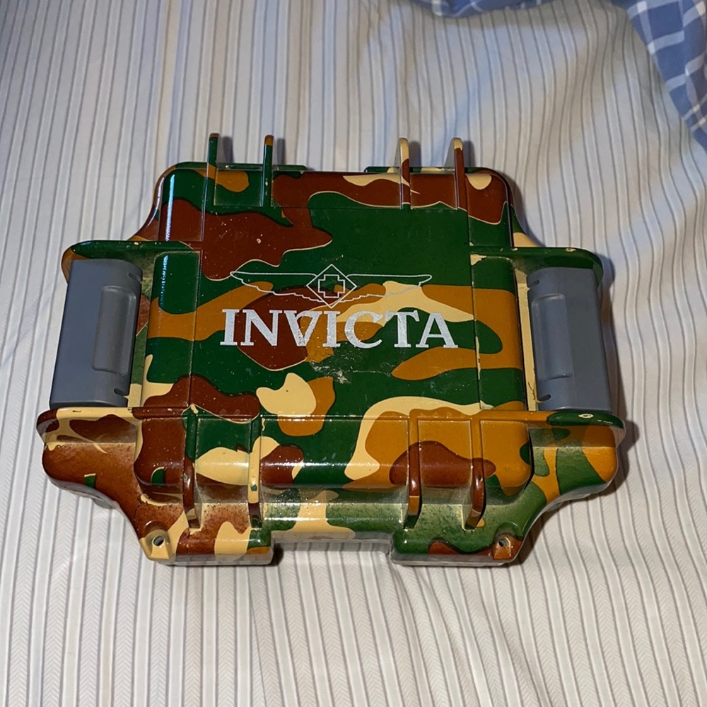 Invicta Watch Blood Red